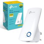 TP-Link TL-WA850RE N300Mbps WiFi Extender Booster, Ethernet Port, Internet Booster, Access Point,WiFi Repeater, WiFi Extender,App Control, WiFi Booster Range Extender, Plug & Play,UK Plug