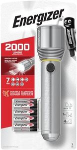 Energizer HD LED 2000 Lumens Metal Torch with 9X AA Batteries