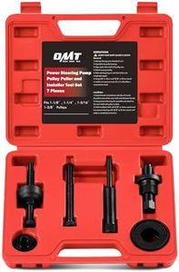 Orion Motor Tech OMT Power Steering Pump Pulley Puller Installer Tool Set, Pump Pulley Remover Installer Tools Compatible with Ford, GM, and Chrysler