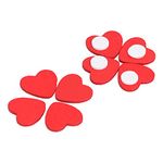 Wooden Hearts Red Heart Red Heart Lilacs