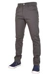 Enzo Men EZ348 Chino Jeans Grey 36L