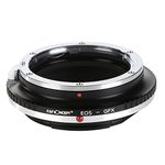 K&F Concept CL350 Lens Mount Adapter Compatible with Canon EOS EF Lens Mount to GFX Mount Camera Body