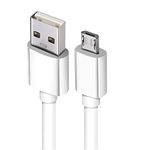 USB Data & charging Cable for Amazon Kindle paperwhite Original Cable USB Cable | Micro USB Data Cable | Quick Fast Charging Cable | Charger Cable | High Speed Transfer Android V8 Cable HB3 (3.1 Amp, 1 M, White)