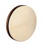 Meinl Percussion Artisan Edition Tar - Medium-Small Hand Drum with Goat Skin - Diameter 14 Inches - Tunable - Siam Oak, Brown (AE-FD14T)