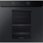 Samsung Infinite NV75T9979CD Wifi Connected Built In Electric Single Oven with added Steam Function - Satin Grey - A+ Rated