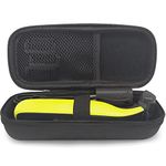 Viniso Hard Shaver Case Compatible for Philips QP2525 OneBlade Shaver Face and Body Hybrid Electric Trimmer Travel Case