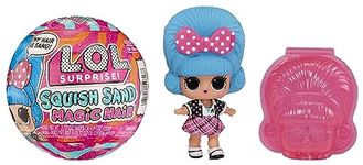 L.O.L. Surprise Squish Sand Magic Hair Tots - Collectible Doll with Squish Sand and Surprises - Great for Girls Ages 3+