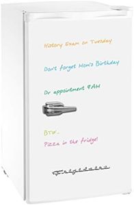FRIGIDAIRE EFR331-WHITE 3.2 Cu ft Eraser Board Mini Compact Dorm Fridge (White)