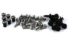 Speedy Fasteners Complete Stainless Steel Fairing & Screen Bolts Kit fits Honda VFR 800 2002-2013