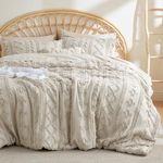 Bedsure Tufted Boho Comforter Set K