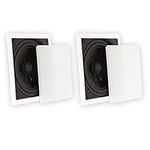 Theater Solutions TS1000 Passive 10" Home Theater in Wall Subwoofers 2 Sub Set