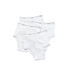 Jockey Cotton Full-Rise Brief 4-Pack White 38, White