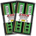 A-Tech 8GB Kit (4x2GB) RAM for Dell OptiPlex 780, 580, XE (SFF/MT/DT) | DDR3 1066 MHz DIMM PC3-8500 UDIMM Memory Upgrade