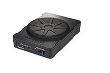 KICKER Hideaway 51HS10 Powered Subwoofer, 10"(25cm) Subwoofer, 180 Watt RMS Amplifier, Wiring Harness & Bass Control Knob Included