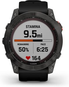 Garmin fēnix 7X Solar GPS Smartwatch, 51mm – Black