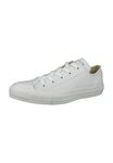 Converse Chucks 136823C AS OX White Monochrome White Leather White, Schuhe Unisex Sizegroup 10:37.5