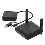 j5create Wireless Extender for USB Webcam/Microphones/Speakers, Works with Windows and Mac, Not for TV and USB Mouse/Keyboard (JVW120)