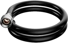 hOmeLabs Dehumidifier Drain Hose, ¾ Inch Connection, 5’, 5 Feet, Flexible PVC, Black