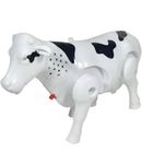 TD Creations Plastic Electric Milk Cow Moving Legs and Shake Tail, Best Gift for Toddler (Funny Milk Cow)