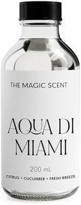The Magic Scent "Aqua di Miami" Oils for Diffuser - HVAC, Cold-Air, & Ultrasonic Diffuser Oil - HVAC scents Inspired by The Ocean - Essential Oils for Diffusers Aromatherapy (200 ml)