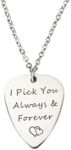 Taylor Quotes Guitar Pick Necklace 