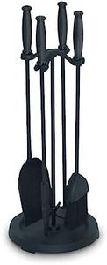 Pilgrim Home and Hearth Pilgrim Home And Hearth 18023 23" MBK Barrel Fireplace Tool Set, 18023, Matte Black, 23" H, 17 lb