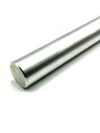 6061-T6 Extruded Aluminum Rod/Barstock, 1" (25.4 mm) Diameter, 12" (304.8 mm) Length, North American Sourced