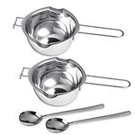 Milkary 2 Pieces Stainless Steel Do