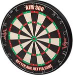 Viper by GLD Products Unisex-Adult Viper AIM 360 Sisal Dartboard 42-6008, One Size