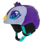 Giro Launch Plus Kids Ski Helmet - Snowboard Helmet for Boys & Girls - Purple Penguin - S (52-55.5 cm)