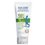 Blue Lizard Kids SPF 50 Mineral-Based Sunscreen Lotion - SPF 50, Broad Spectrum UVA/UVB, Water Resistant - 89 mL