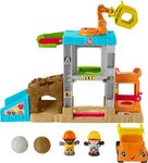 Fisher-Price Little People Load Up ‘n Learn Construction Site, musical playset with dump truck for toddlers and preschool kids ages 18 months to 5 years