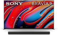 Sony 65 Inch Mini LED QLED 4K Ultra HD TV BRAVIA 9 Smart Google TV with Dolby Vision HDR and Exclusive Features for Playstation 5 (K-65XR90), 2024 Model & Sony BRAVIA Theater Bar 9 Sound Bar
