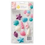 Wilton Seashells Chocolate Candy Mould, White