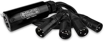 CAT Tails MX - Male XLR Breakout 4 Lines of XLR Analog Audio, AES3, DMX or COM