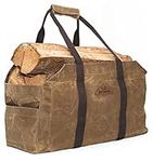 ENCORECO Firewood Carrier, Waxed Ca