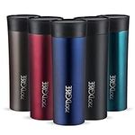 720°DGREE Travel Mug “PleasureToGo“ - 450ml - Leakproof, BPA-Free Stainless Steel Thermo Cup for Coffee & Tea to Go with Lid - Vacuum Insulated Flask - For Hot & Cold Drinks When- & Wherever you Want