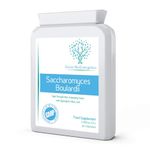 Saccharomyces Boulardii 5 Billion CFU 90 Capsules - No Refrigeration Required - High Strength Non-Colonising Yeast with synergistic Olive Leaf, Biotin and Vitamin D3