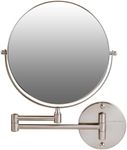 Ovente 9" Wall Mount Makeup Mirror,