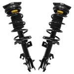 AutoShack Front Complete Struts Coil Springs Assembly Pair of 2 Driver and Passenger Side Replacement for 2007 2008 2009 2010 2011 2012 Nissan Versa 1.6L 1.8L FWD CST100426PR