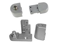 Pacific Doorware Kawneer Style TOP & Bottom Pivot Hinge Set for Commercial Adams Rite Type Storefront Door, Choose Handing & Finish (Right Hand in Aluminum)