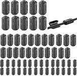 Tamicy 60 Pieces Clip-on Ferrite Ri