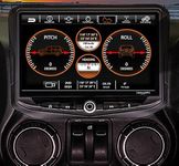 STINGER Wrangler JK 2011-2018 HEIGH10 10" Flush Mount Radio Replacement Kit, HD Touchscreen, Off-Road Meters, Vehicle Information, Apple CarPlay, Android