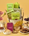 Hyperfoods® Diwali Gift Hampers | Assorted Indian Sweets & Dry Fruits | Chocolate Hampers Gift Basket | Perfect for Family, Men, Women & Employees | Diwali Sweets Gift Box & Snacks Gift Hampers