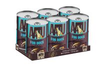 AATU 90/10 Wet Dog Food in a Tin - Tuna & Salmon (6x400g) - Grain Free Recipe - No Artificial Ingredients - Good for Low Maintenance Feeding