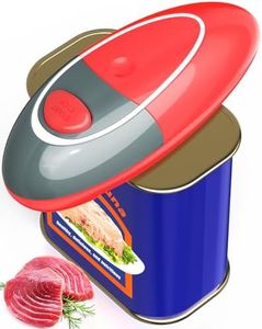 One Touch Electric Can Opener Open Almost Can with Smooth Edge, Electric Can Openers for Kitchen Food-Safe Magnetic Catches Cover, Electric Can Opener for Seniors, Arthritis and Chef