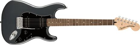 Fender Squier Affinity Strat HH Charcoal Frost Metallic 378051569