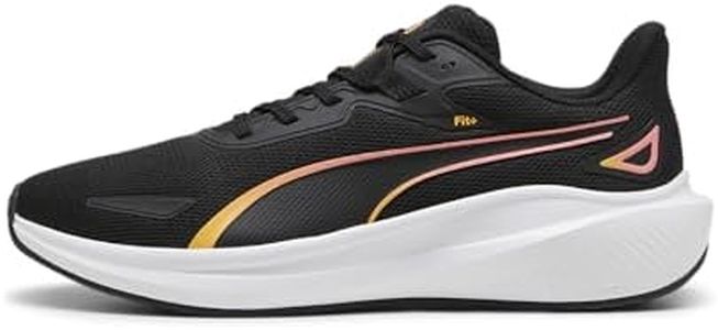 PUMA Unisex Skyrocket LITE Road Running Shoe, Black-Sun Stream, 10 UK