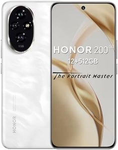 HONOR 200 Smartphone 5G NFC Dual SIM, 12GB RAM 512GB, AMOLED da 6.7 pollici telefono con tripla fotocamera principale da 50 MP, 5200 mAh, Android 14, Moonlight White [Versione italiana]
