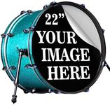 Custom 22 inch Bass Drum Decal - Dr